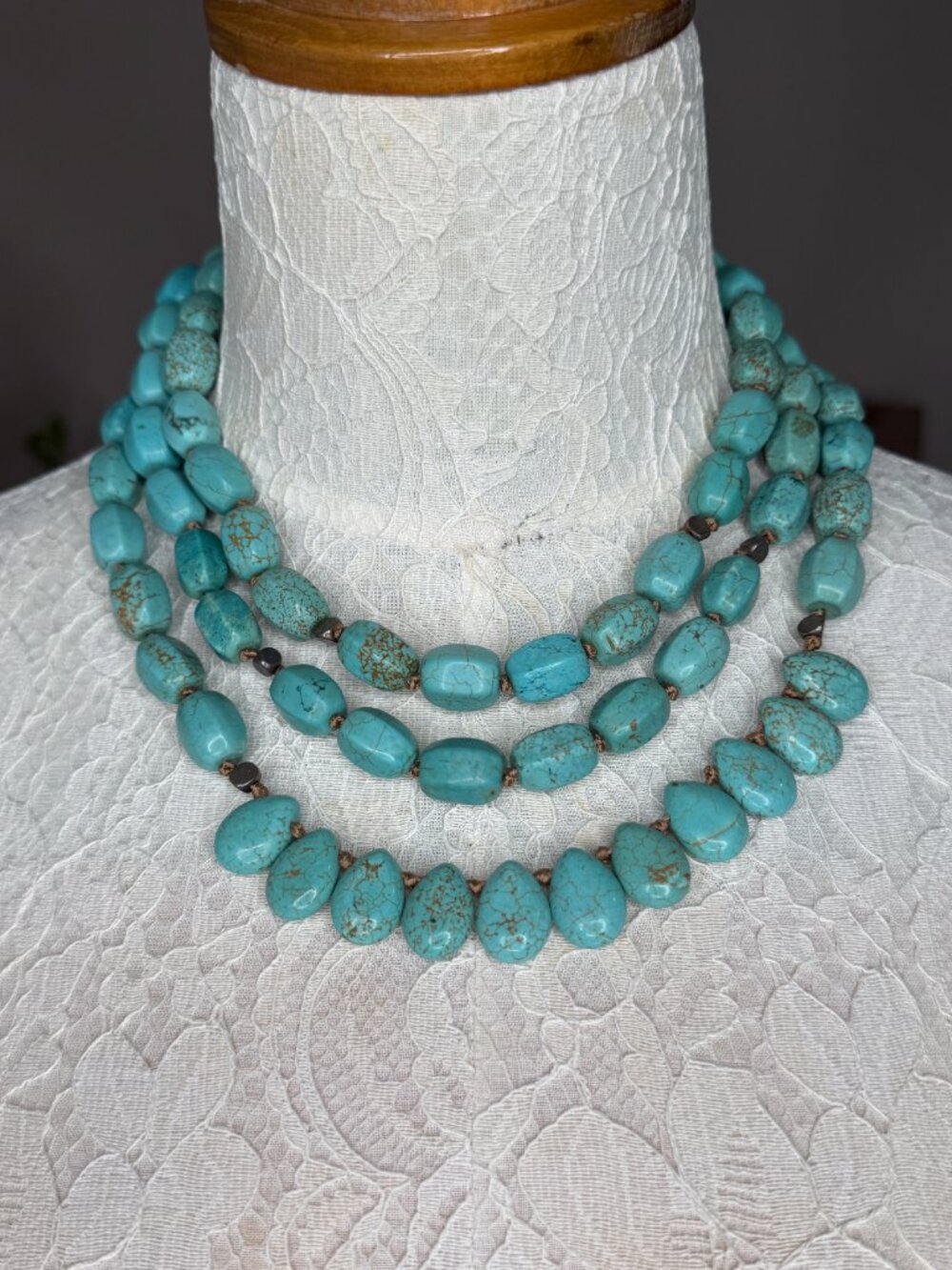 SILPADA Drops of the Ocean Turquoise Necklace - Picture 2 of 4